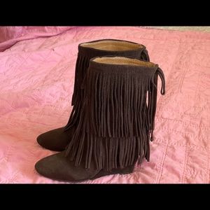 Denim & Supply Ralph Lauren Donata Fringe Boots